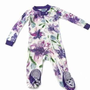 New Romper Violet floral