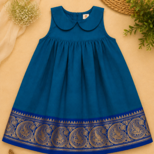BABZO – Teal Blue Traditional Frock